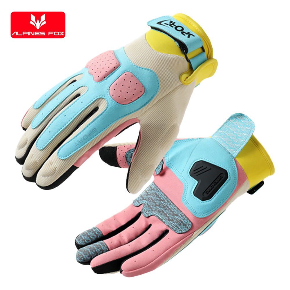 Motorcycle Gear Fox - Summer Women Motorcycle Gloves Lady Teens