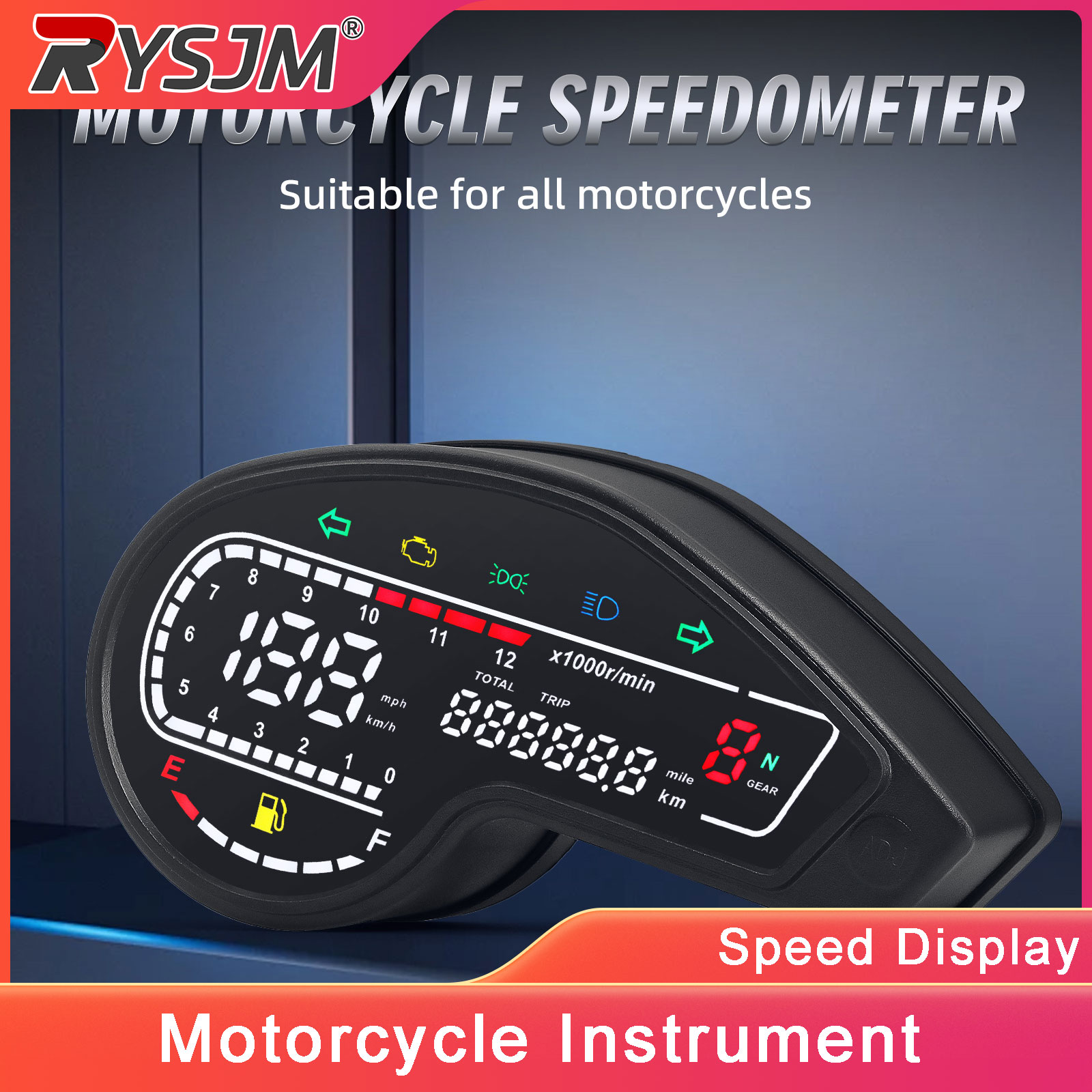 Motorcycle Gear Display - For Honda XR150 XR150 Motorcycle LED