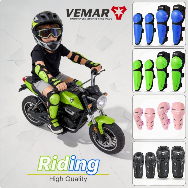 Motorcycle Gear Youth - VEMAR Children Knee and Elbow Pads