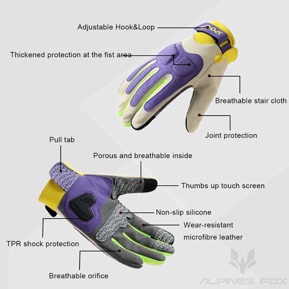 Summer Women Motorcycle Gloves - đánh giá và giá Motorcycle Gear Fox
