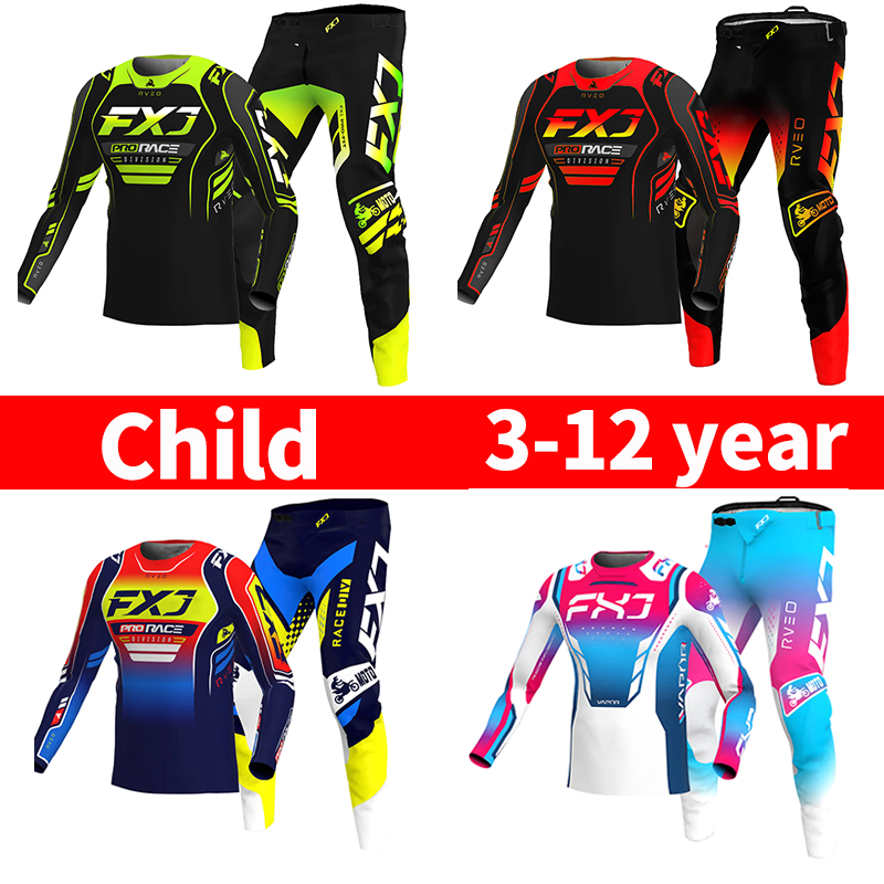 motocross child set Motorcycle - đánh giá và giá Motorcycle Gear Youth
