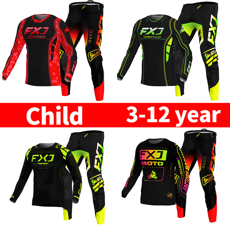 motocross child set Motorcycle - đánh giá và giá Motorcycle Gear Youth