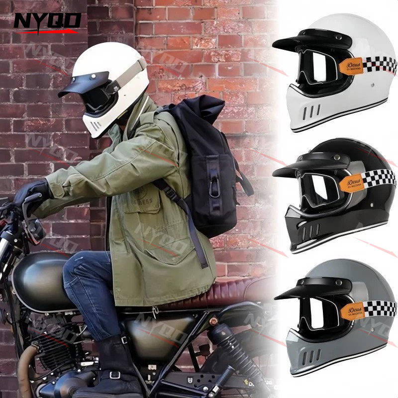 Vintage Full Face Motorcycle M - đánh giá và giá Motorcycle Gear Vintage