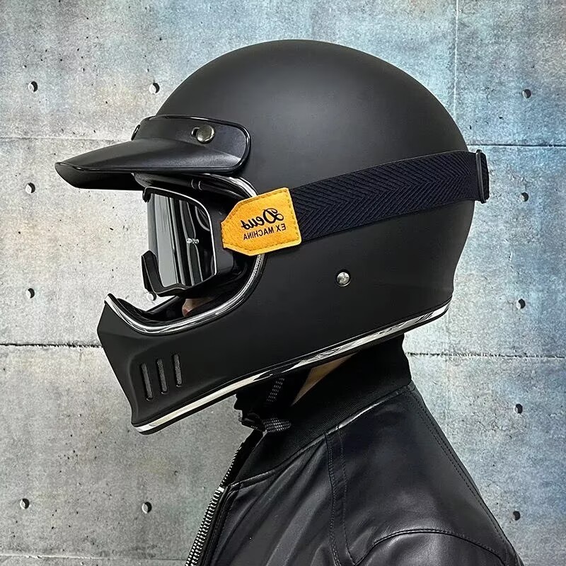 Vintage Full Face Motorcycle M - đánh giá và giá Motorcycle Gear Vintage
