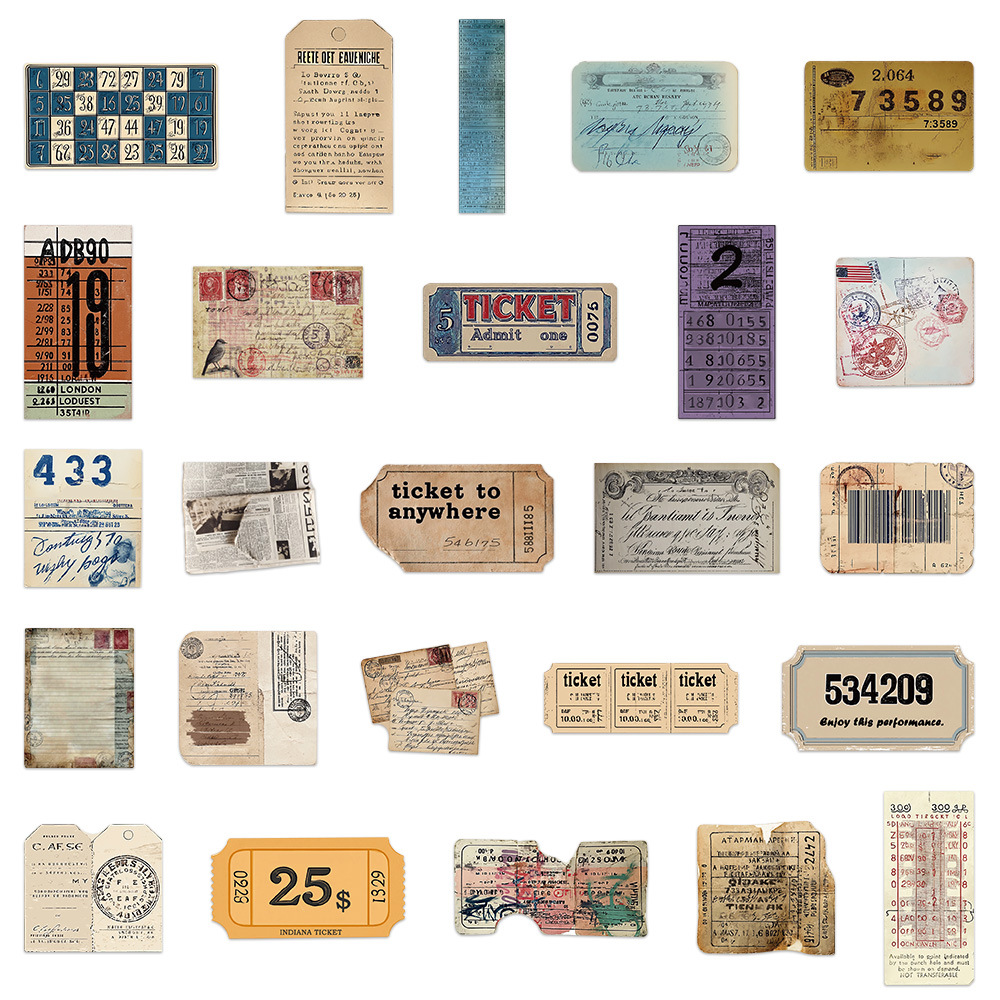 50/100Pcs Vintage Design Memor - đánh giá và giá Motorcycle Gear Vintage