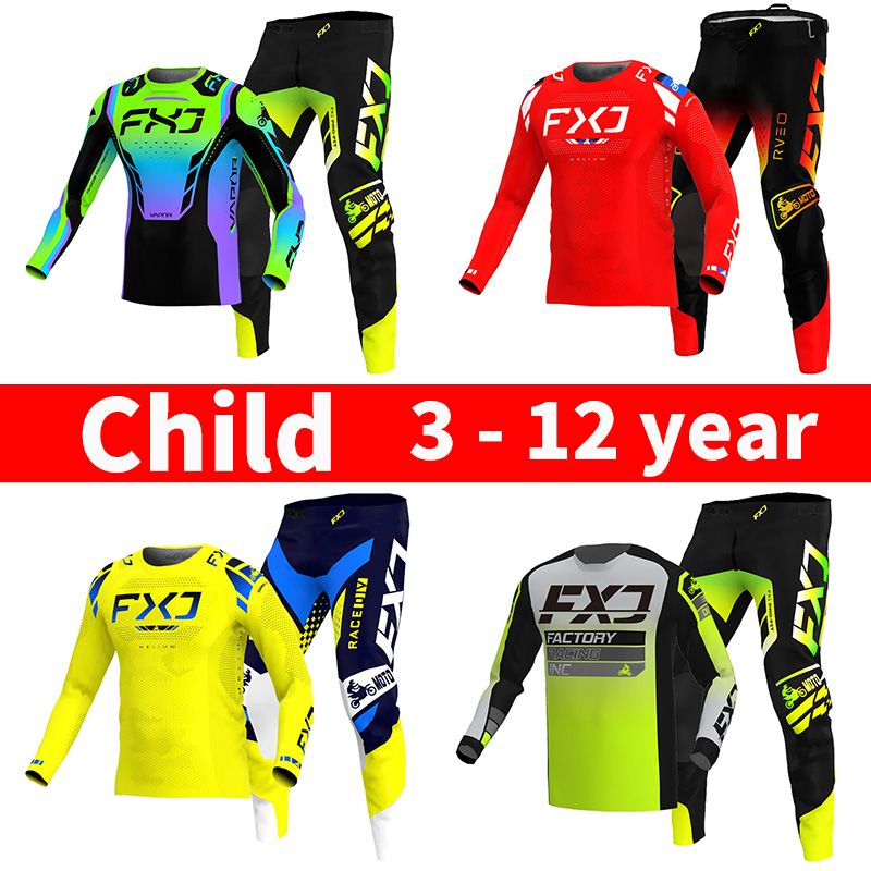 motocross child set Motorcycle - đánh giá và giá Motorcycle Gear Youth