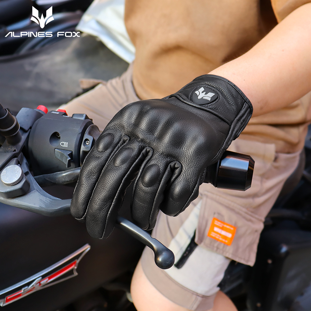 Vintage Genuine Leather Perfor - đánh giá và giá Motorcycle Gear Fox