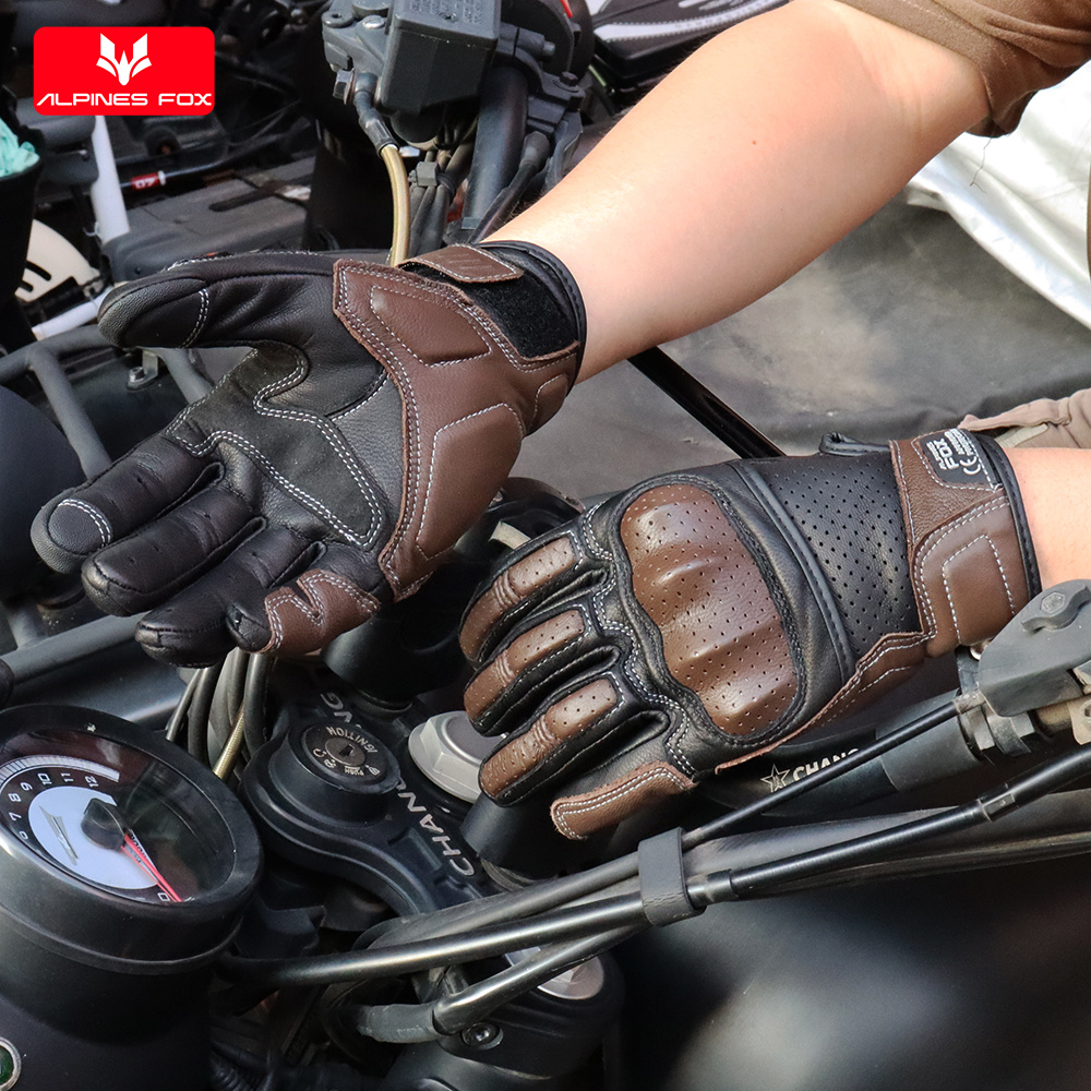 Vintage Genuine Leather Motorc - đánh giá và giá Motorcycle Gear Fox