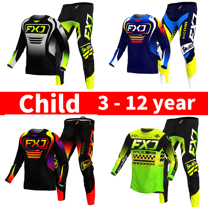 motocross child set Motorcycle - đánh giá và giá Motorcycle Gear Youth