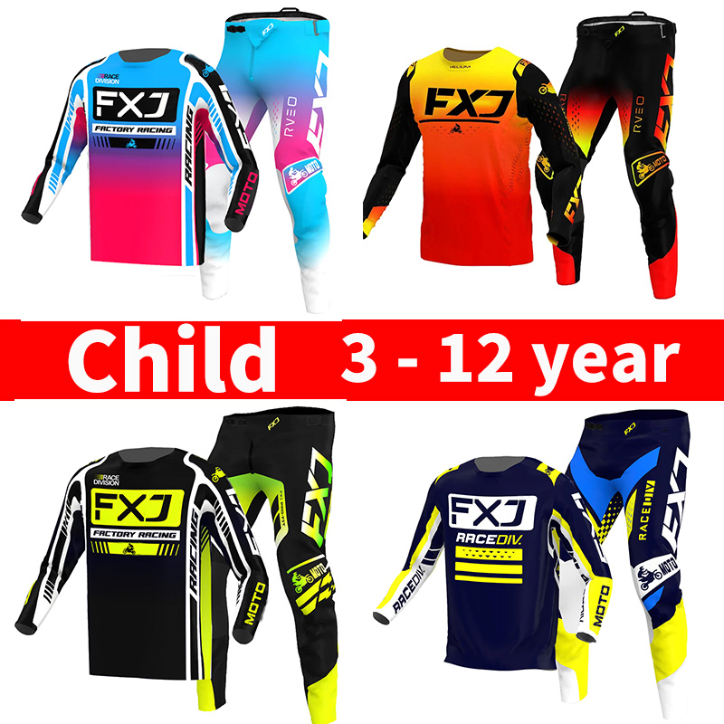 motocross child set Motorcycle - đánh giá và giá Motorcycle Gear Youth