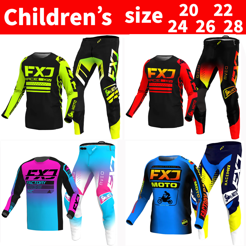 FXJ Motocross Jersey and Pants - đánh giá và giá Motorcycle Gear Youth