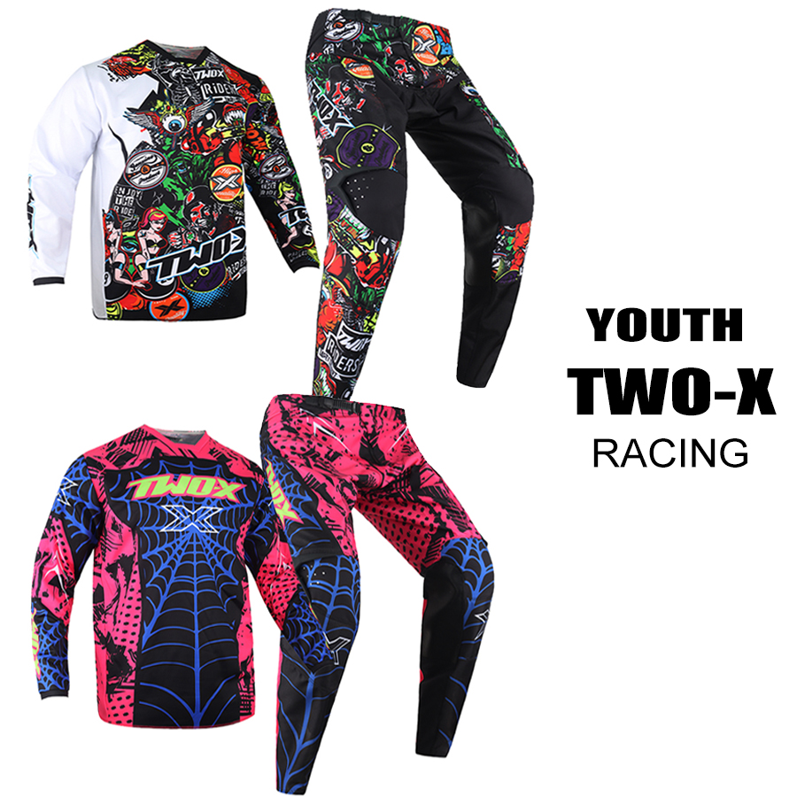 Two-X Youth Podium Motocross K - đánh giá và giá Motorcycle Gear Youth