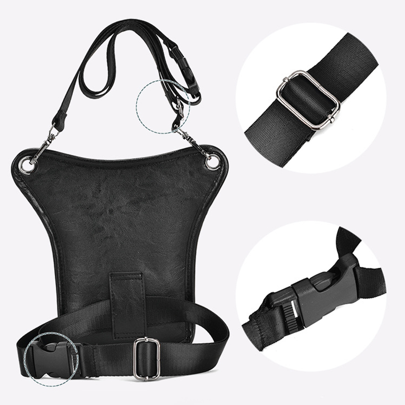 Vintage Pu Leather Waist Pack  - đánh giá và giá Motorcycle Gear Vintage