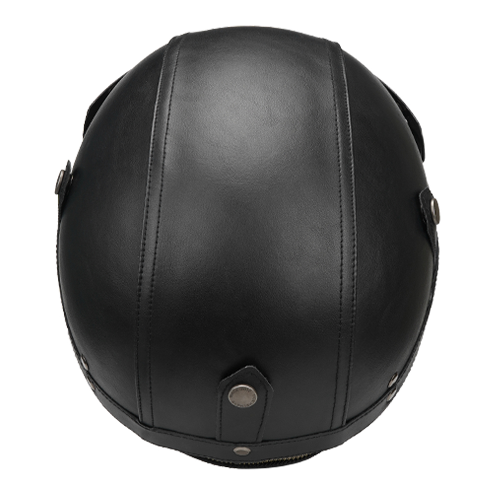 Black Motorcycle Half Helmet G - đánh giá và giá Motorcycle Gear Vintage